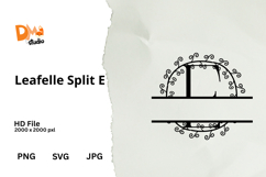 Leafelle Split Monogram Product Image 1
