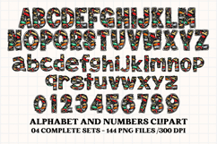 Father’s Day Alphabet clipart, father’s day letters doodle Product Image 5
