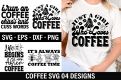 Coffee SVG Design - Life Begins After Coffee Product Image 1