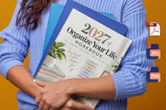 2027 Organize Your Life Workbook Product Image 5