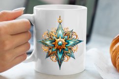 Beautiful Christmas Set Clipart, Beautiful Christmas Clipart Product Image 5