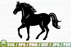 Horse Silhouette x70 BUNDLE, Horse Cut Files Product Image 6