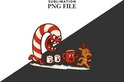 Christmas characters png design for T-shirts Product Image 2