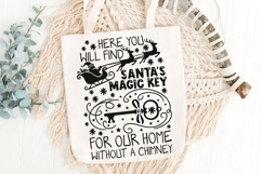 Here You Will Find Santa's Magic Key Svg, Christmas Svg. Product Image 5
