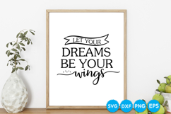 Motivational quotes SVG Design, Inspirational SVG Product Image 1