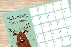 Christmas advent calendar, Christmas countdown, Reindeer Product Image 2