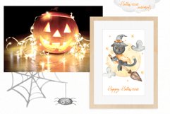 Halloween animals watercolor Product Image 5