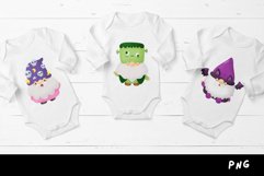 Halloween watercolor gnomes, Spooky season, Cute halloween Product Image 5