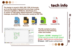 Laser Cut Bird Ornaments Bundle - Set of 5 Product Image 5