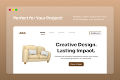 Furniture and Decor 3D Icon Set Product Image 5