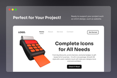 Black Friday Shopping Essentials 3D Icon Pack Product Image 5