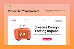 Marketing &amp; Advertisement 3D Icon Pack Product Image 5