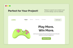 Colorful 3D Game Icon Set Product Image 5