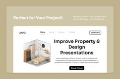 Building &amp; Interior 3D Icon Pack Product Image 5