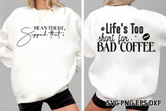 Funny Quotes Front &amp; Back SVG PNG Product Image 1