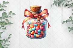 Love Bottle Valentine’s Day Sublimation Product Image 1