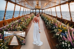 30 Luxury Yacht Wedding Digital Backdrops Product Image 5