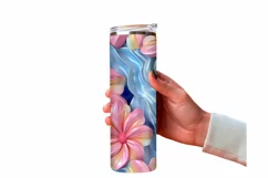 Hand Holding Skinny Tumbler Mockup | Canva Compatible Product Image 5