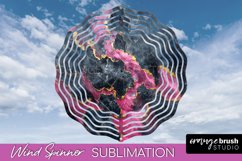 Marble Wind Spinner - Marble Texture Spinner Sublimation Product Image 1