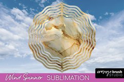 Marble Wind Spinner - Marble Texture Spinner Sublimation Product Image 1