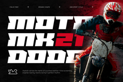 Voltpace - Modern Bold Sport Italic Racing Font Product Image 5