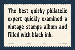 Sandmak Rough Textured Vintage Hand Drawn Font Product Image 5