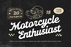 Astera Mototype - Rough Vintage Hand Drawn Script Font Product Image 5