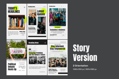 Breaking News Instagram Carousel Pack Product Image 5