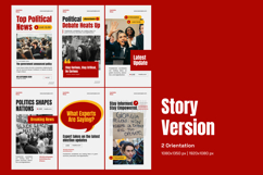 Digital News Carousel for Social Media Product Image 5