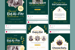 Eid Al-Fitr Sale Social Media Carousel Product Image 5