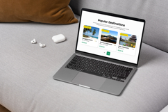 Tour &amp; Booking Landing Page UI Kit Product Image 5