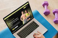 Modern Gym Website Landing UI Product Image 5