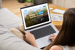 Clean Travel Website Landing UI Kit Product Image 5