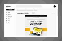 Digital Agency Portfolio Email Newsletter Product Image 5