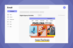 Creative Agency Showcase Newsletter Product Image 5