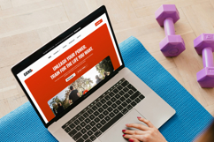 Sport Club Landing Page UI Layout Product Image 5