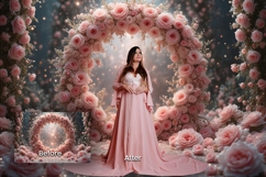 23 Moon Bloom Digital Backdrops Product Image 6