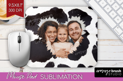 Animal Print Photo Mouse Pad PNG - Wild Animal Picture Frame Product Image 1