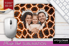 Animal Print Photo Mouse Pad PNG - Wild Animal Picture Frame Product Image 1