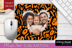 Halloween Photo Mouse Pad PNG - Brush Stroke Picture Frame Product Image 1