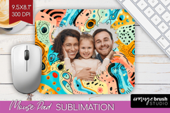 Brush Stroke Photo Mouse Pad PNG - Abstract Texture Picture Product Image 1