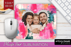 Brush Stroke Photo Mouse Pad PNG - Abstract Texture Picture Product Image 1