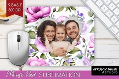 Spring Photo Mouse Pad PNG - Flowers Picture Frame Mouse Pad Product Image 1
