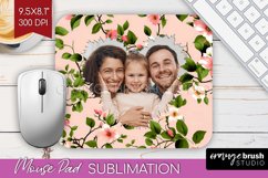Spring Photo Mouse Pad PNG - Flowers Picture Frame Mouse Pad Product Image 1