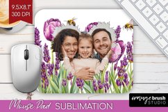 Wildflowers Photo Mouse Pad PNG - Floral Picture Frame Mouse Product Image 1