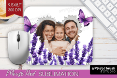 Wildflowers Photo Mouse Pad PNG - Summer Flowers Picture Pad Product Image 1