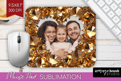 Gem Texture Photo Mouse Pad PNG - Gemstone Picture Frame Pad Product Image 1