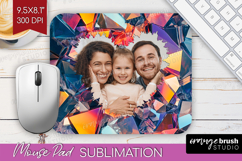 Gem Texture Photo Mouse Pad PNG - Gemstone Picture Frame Pad Product Image 1
