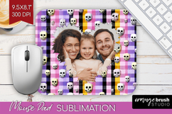 Halloween Photo Mouse Pad PNG - Spooky Picture Frame Mouse Product Image 1