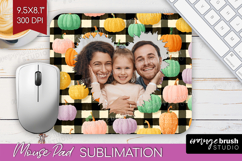 Halloween Photo Mouse Pad PNG - Spooky Picture Frame Mouse Product Image 1